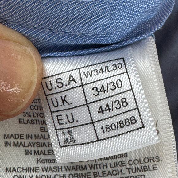 Brooks Brothers Tan Clark Straight-Fit Stretch Advantage Chino Pants Size 34 - Picture 11 of 16